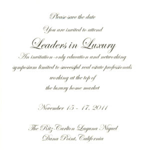 leaders-in-luxury-institute-luxury-home-marketing-invitation ...